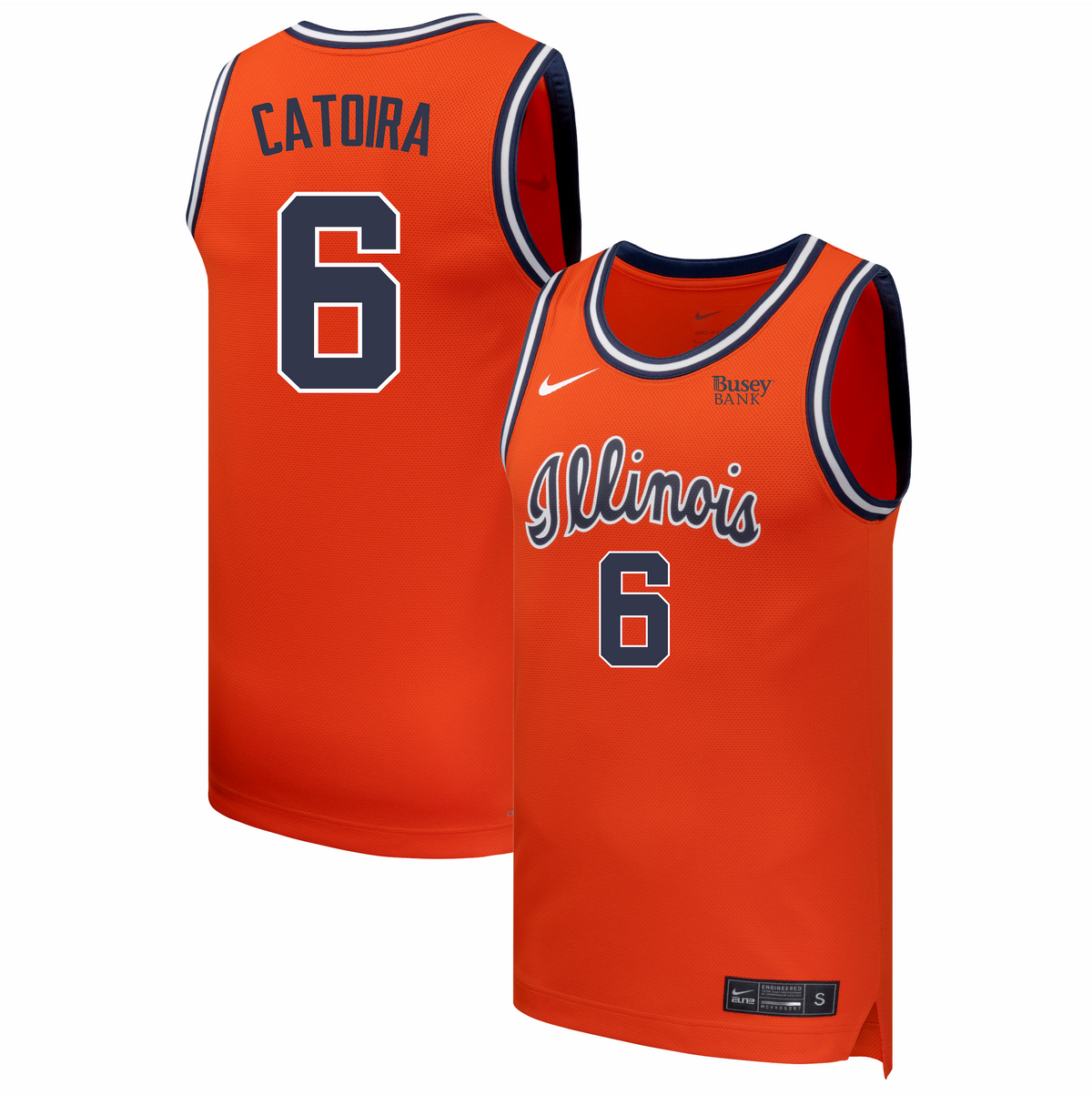 Illinois Fighting Illini NIL Nike Women's Basketball Jersey