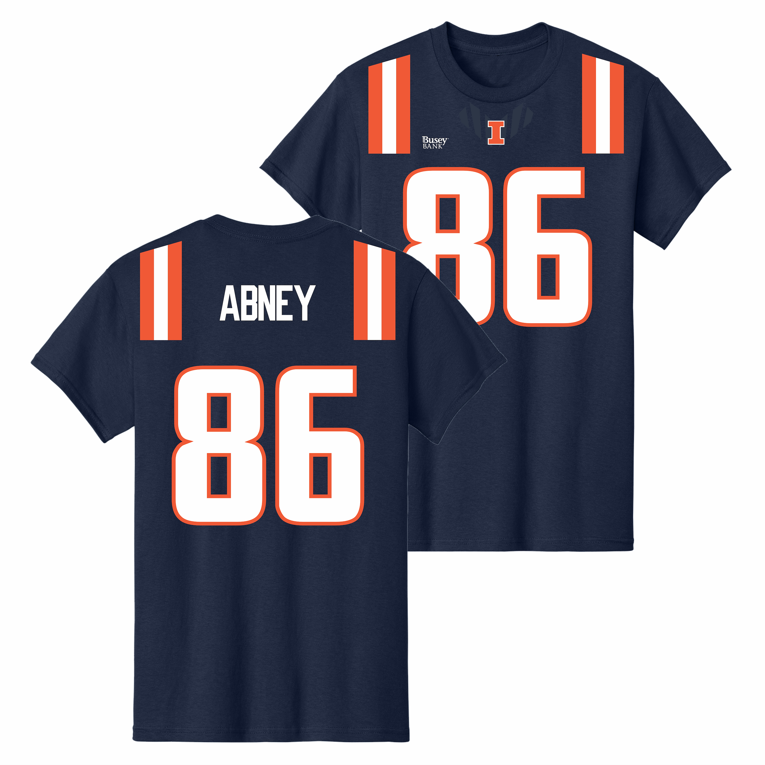 Illinois Fighting Illini NIL Football Shirsey