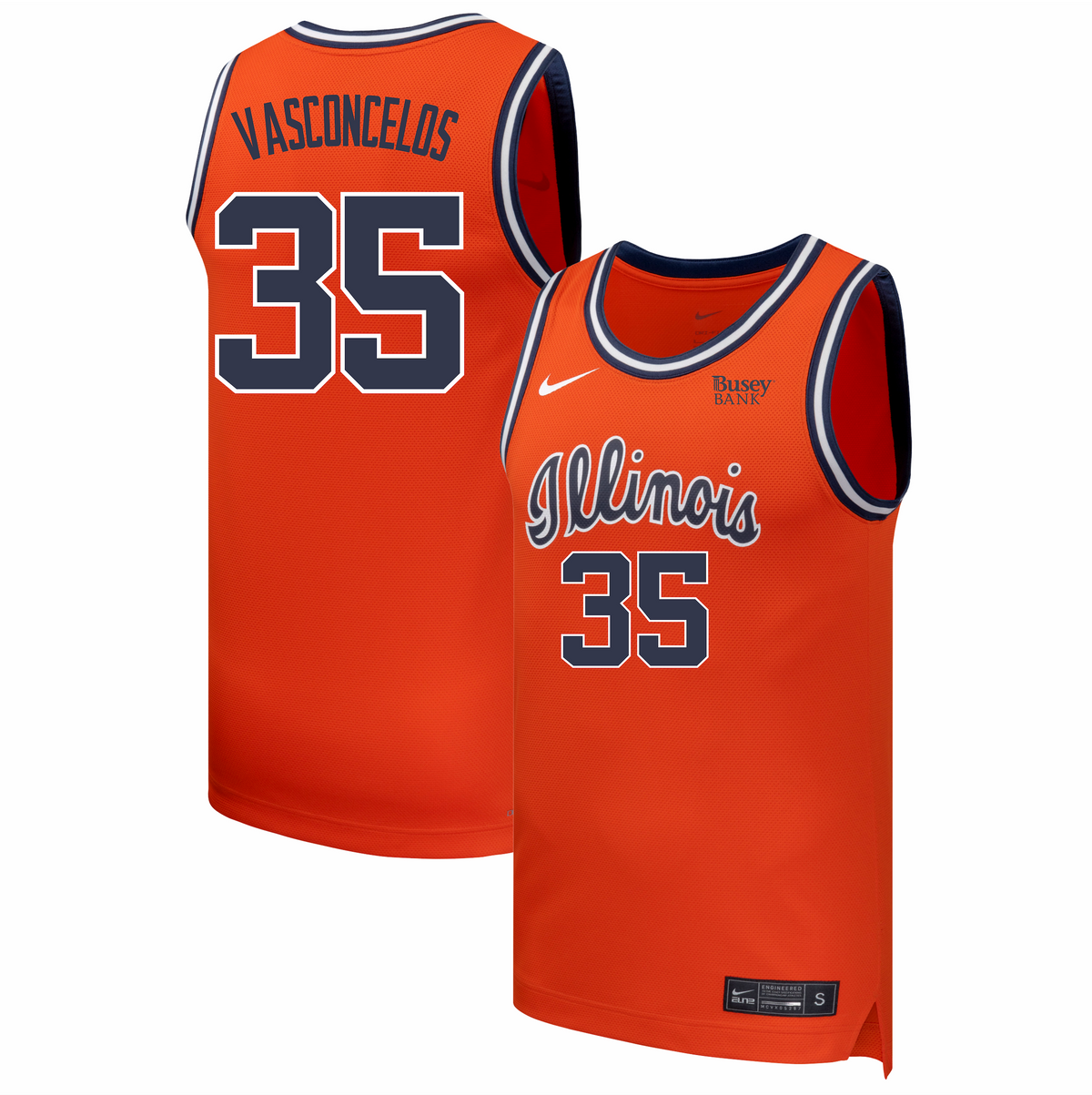 Illinois Fighting Illini NIL Nike Women's Basketball Jersey