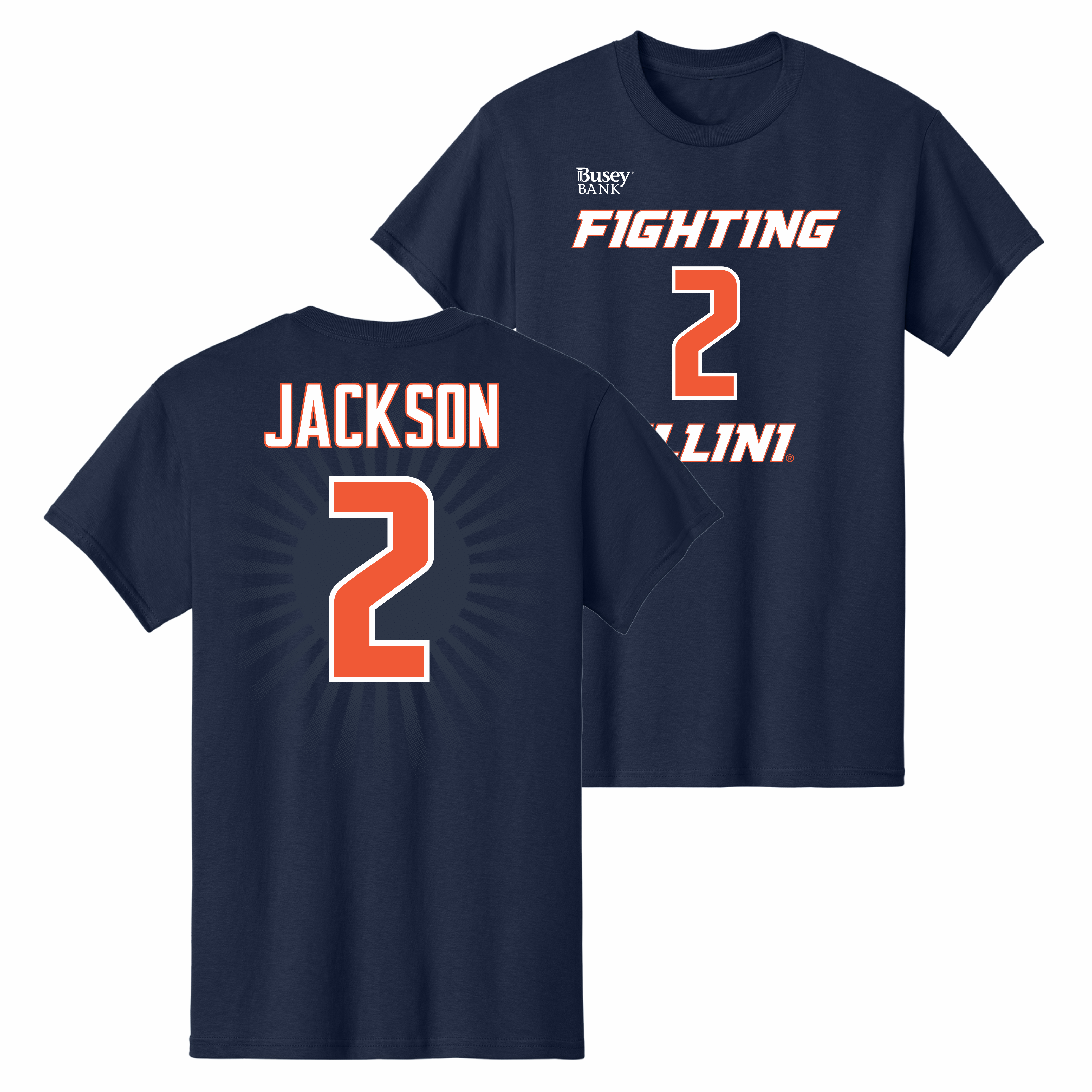 Illinois Fighting Illini NIL Women's Basketball Shirsey Navy