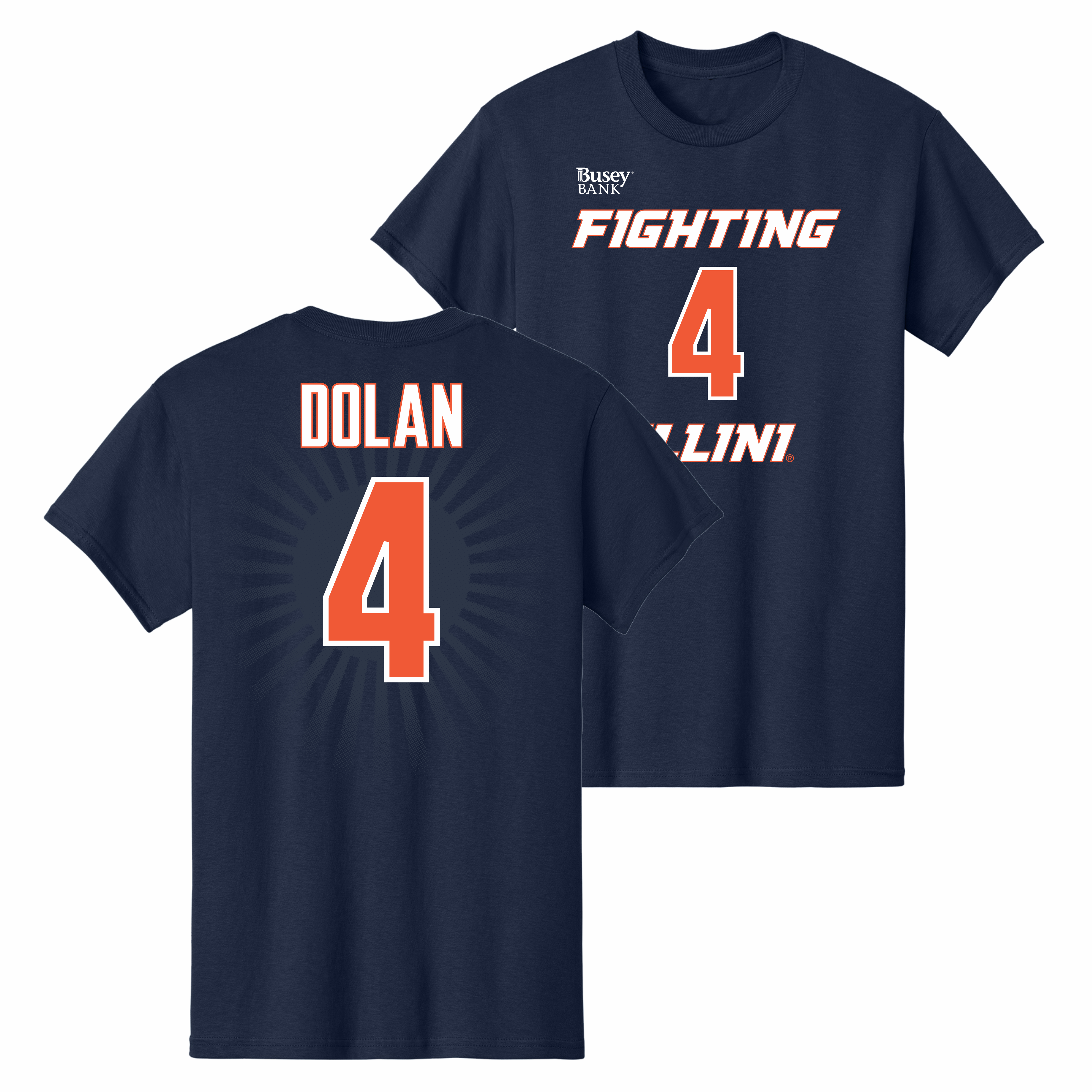 Illinois Fighting Illini NIL Women's Basketball Shirsey Navy