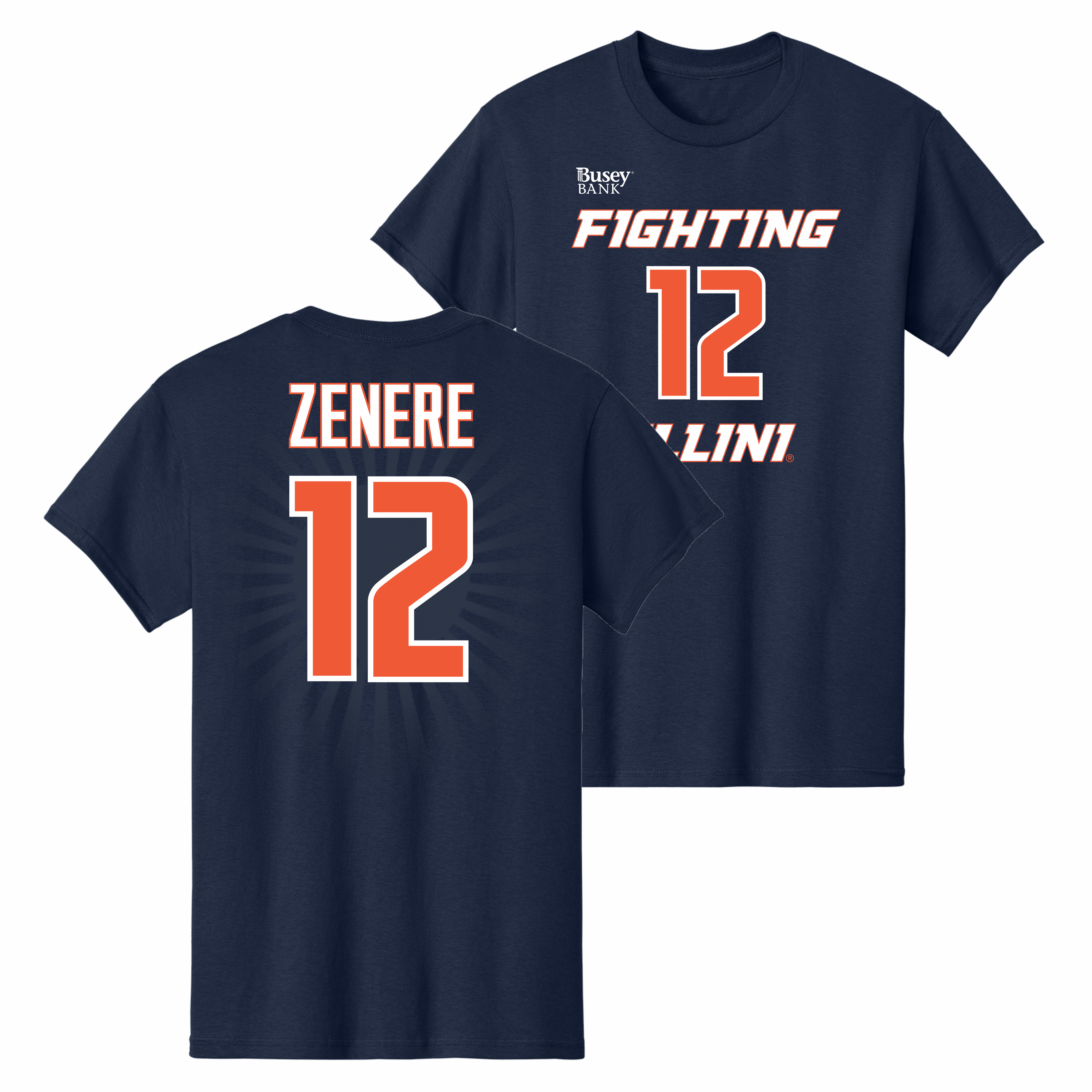 Illinois Fighting Illini NIL Women's Basketball Shirsey Navy