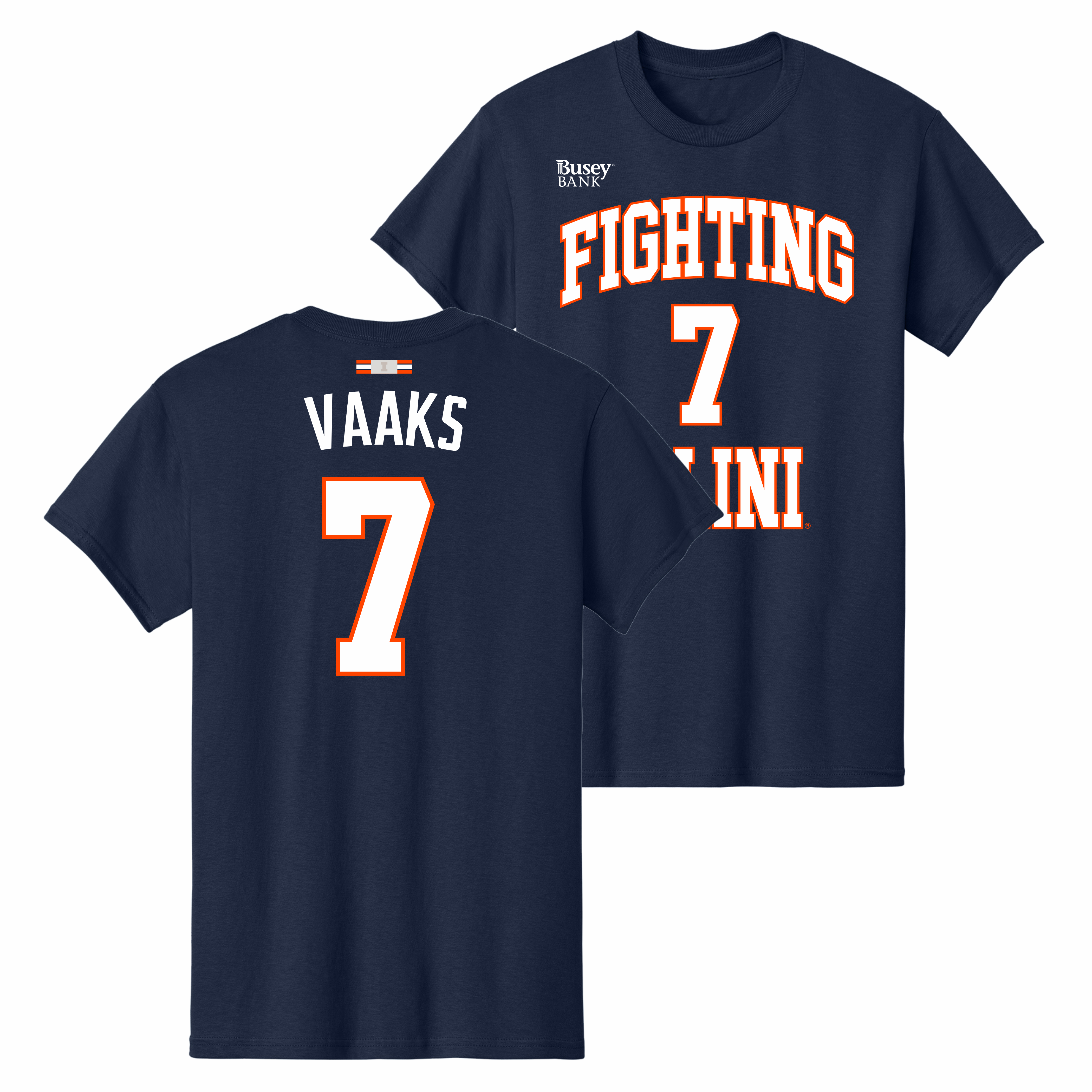 Illinois Fighting Illini NIL Men's Basketball Shirsey Navy