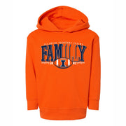 Illinois Fighting Illini Toddler Football Yard Lines Hood
