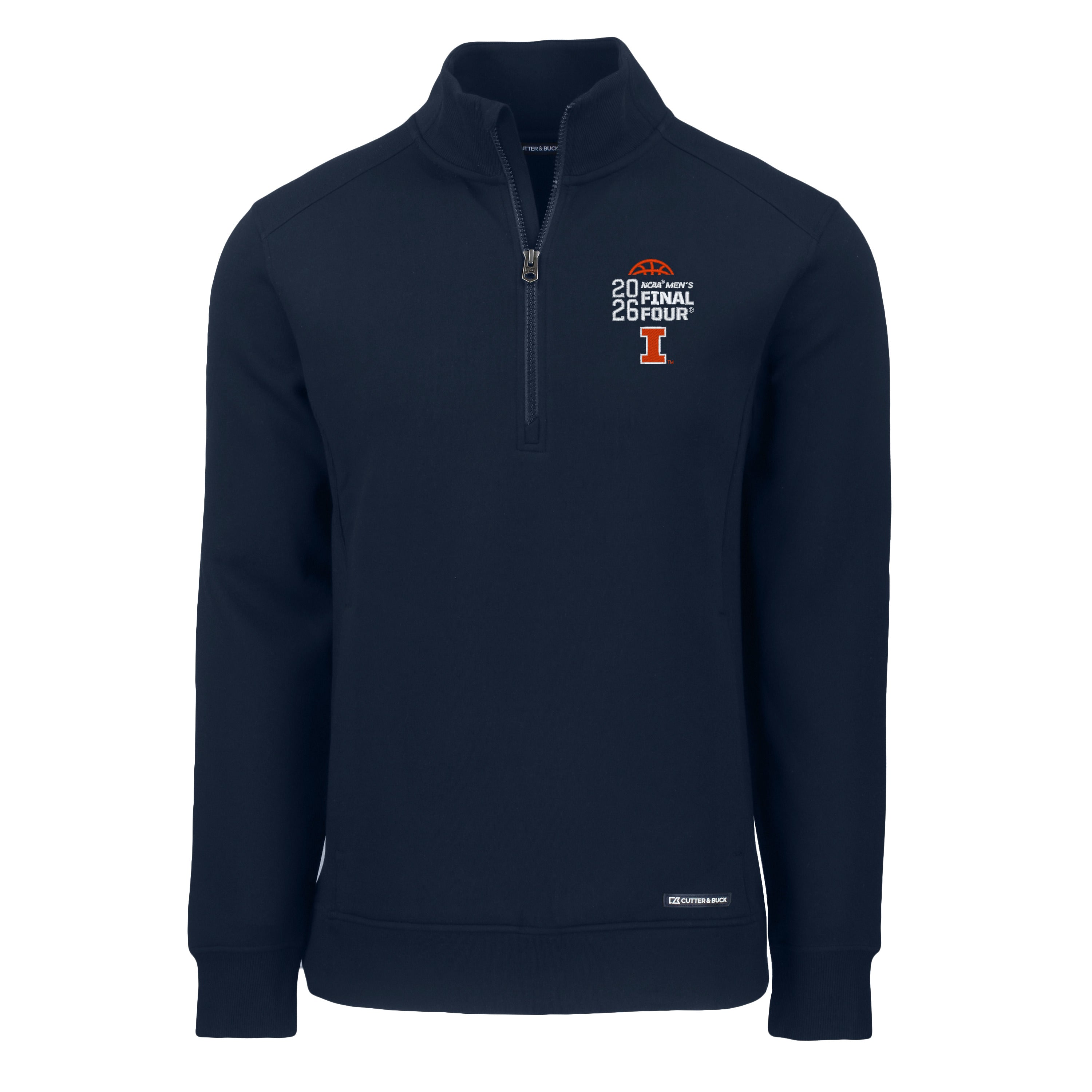 Illinois Fighting Illini Men's Basketball Final Four Roam Versatility Quarter-Zip