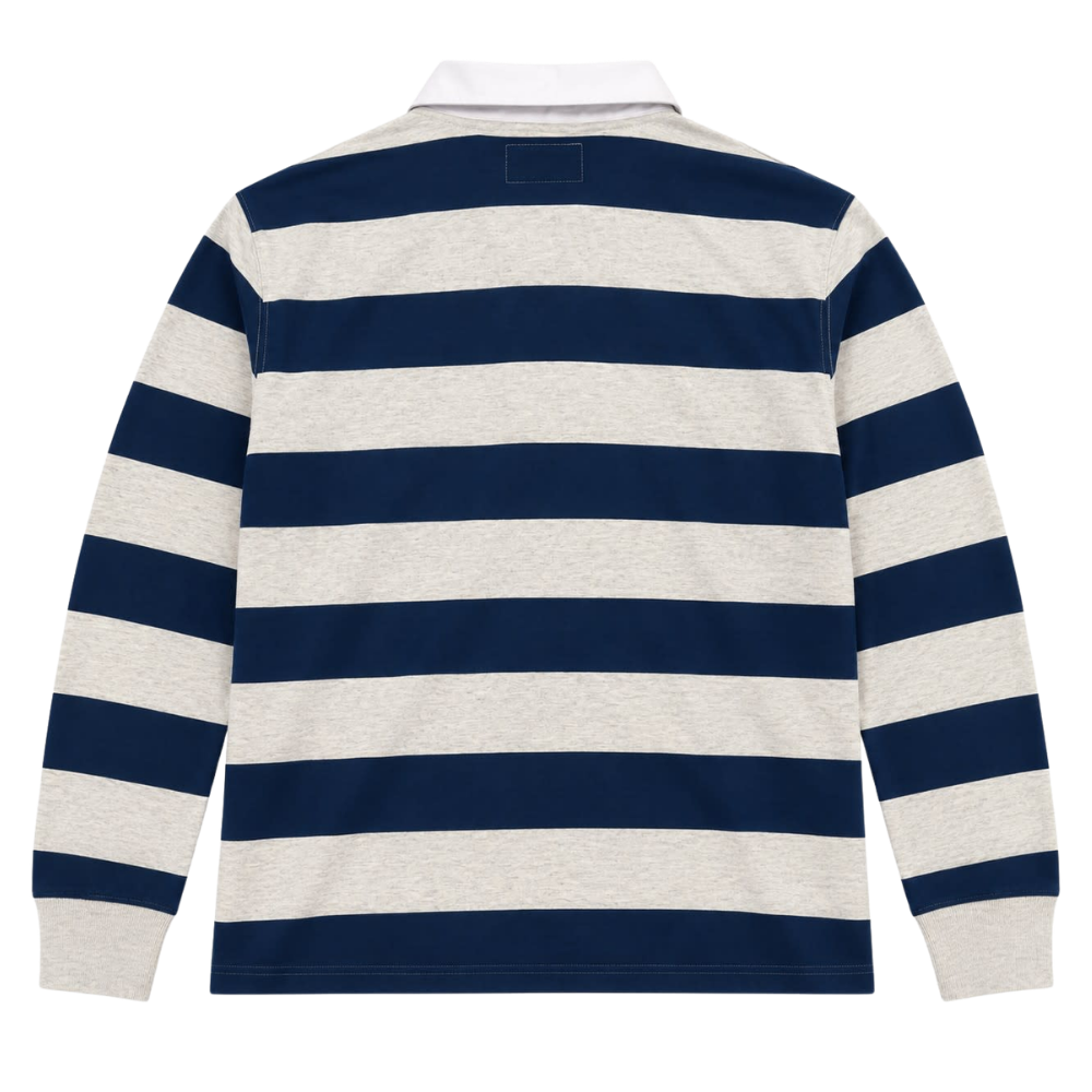Illinois Fighting Illini Troy Long Sleeve Rugby Polo