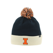 Illinois Fighting Illini 3D Block I Pom Knit