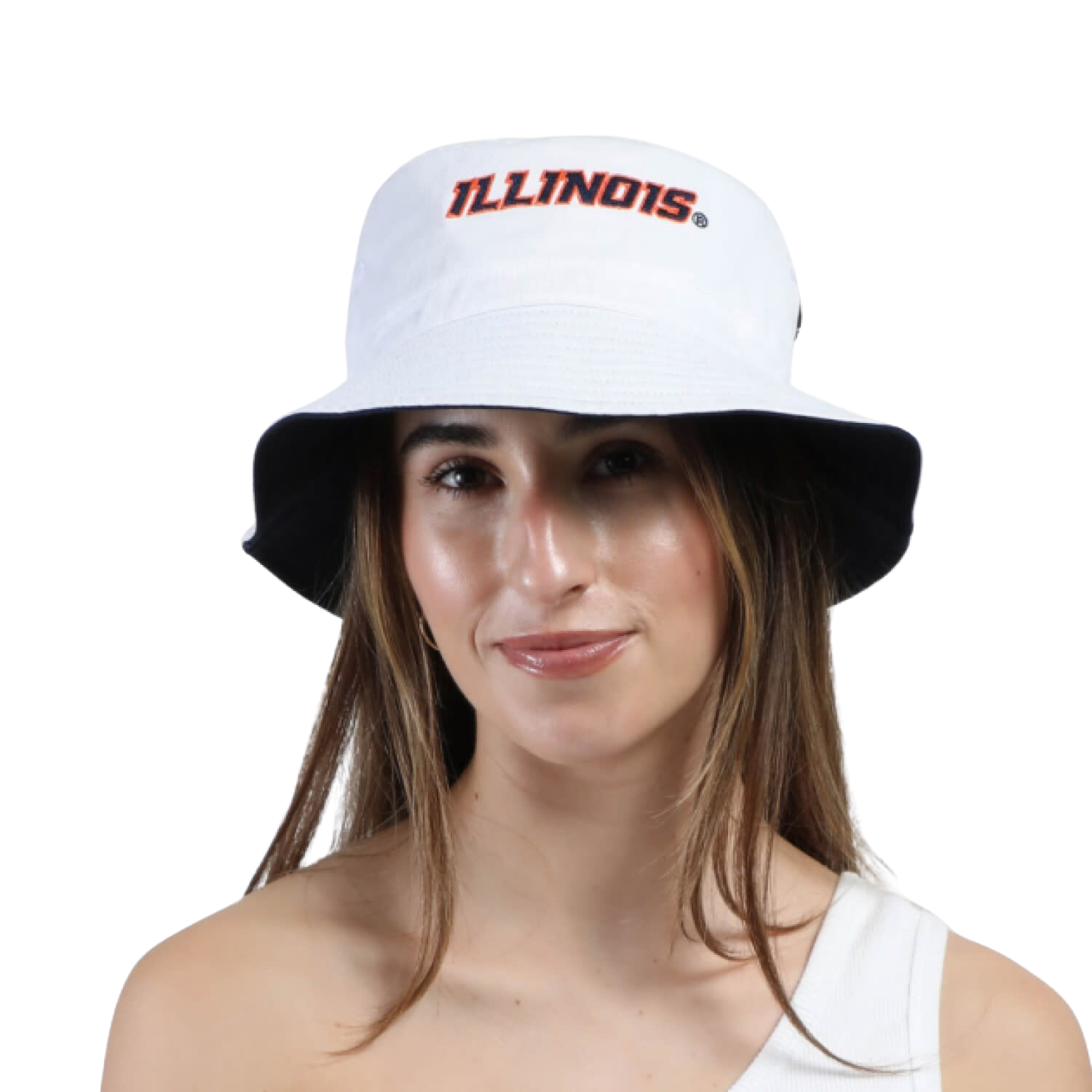 Illinois Fighting Illini Hype & Vice Reversible Bucket Hat