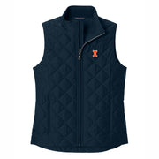 Illinois Fighting Illini Womens Plus Size Block I Vest