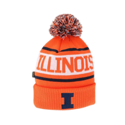 Illinois Fighting Illini Old School Pom Cuff Youth Knit