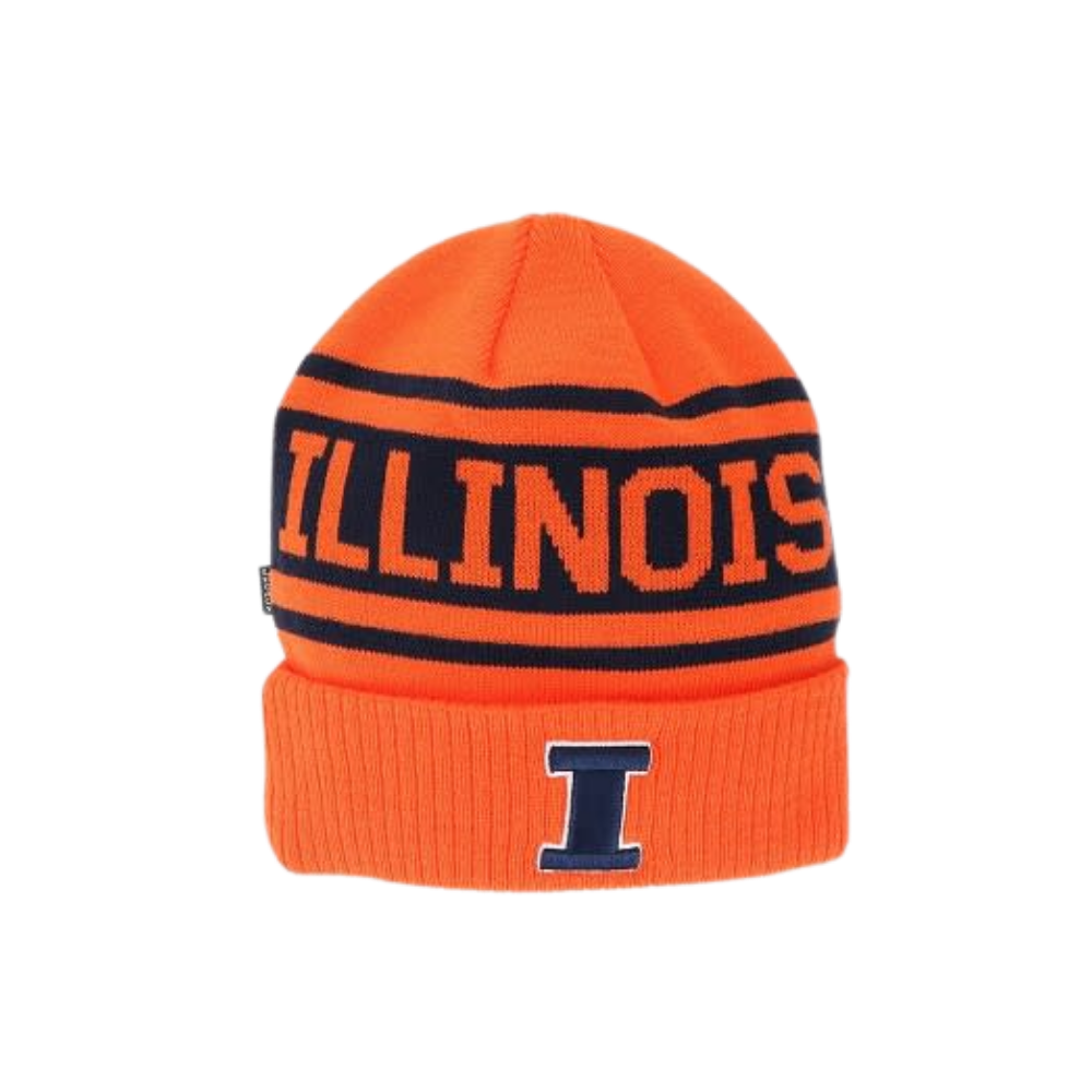 Illinois Fighting Illini Old School Cuff Beanie