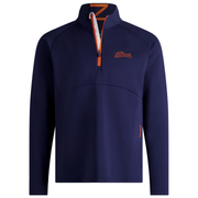 Illinois Fighting Illini Zero Restrictions TKO Navy Quarter-Zip Pullover