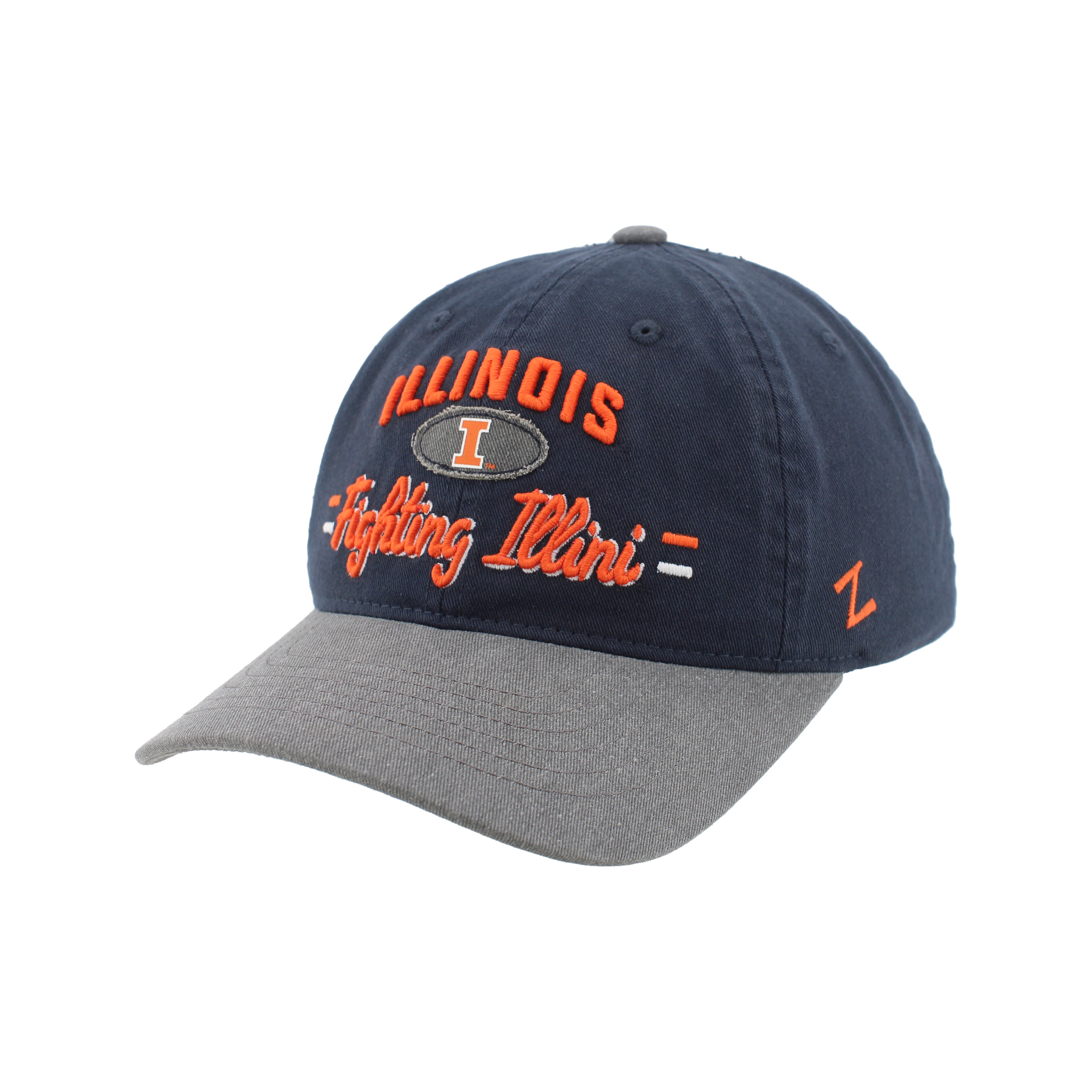 Illinois Fighting Illini Vintage Distressed Hat