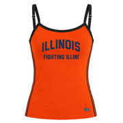 Fighting Illini Hype & Vice Applique Stripe Orange Tank