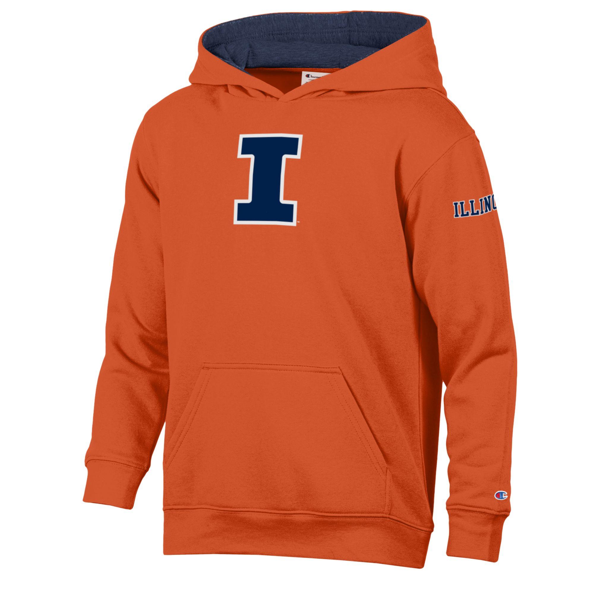 Illinois Fighting Illini Youth Contrast Hood