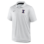 Illinois Polo Men's Nike White Stripe Block I