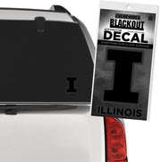 Fighting Illini Block I Blackout Decal