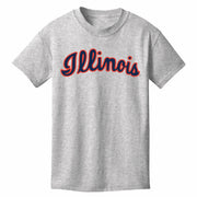 Illinois Fighting Illini Youth Script Tee