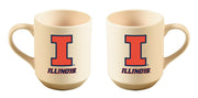 Illinois Mug 16oz Off-White Block I