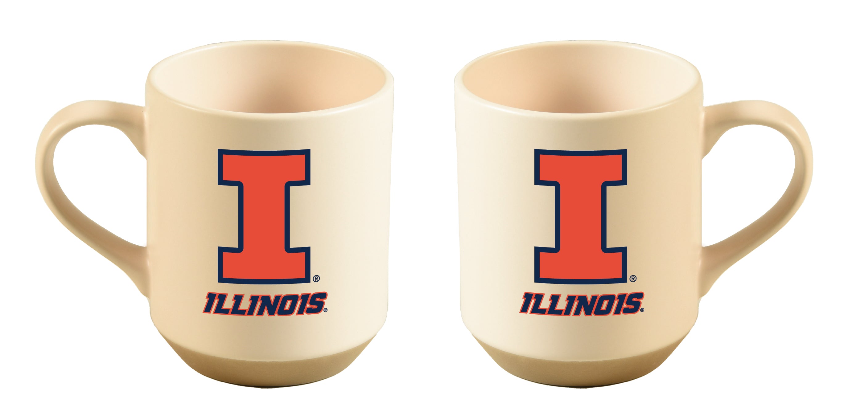 Illinois Mug 16oz Off-White Block I
