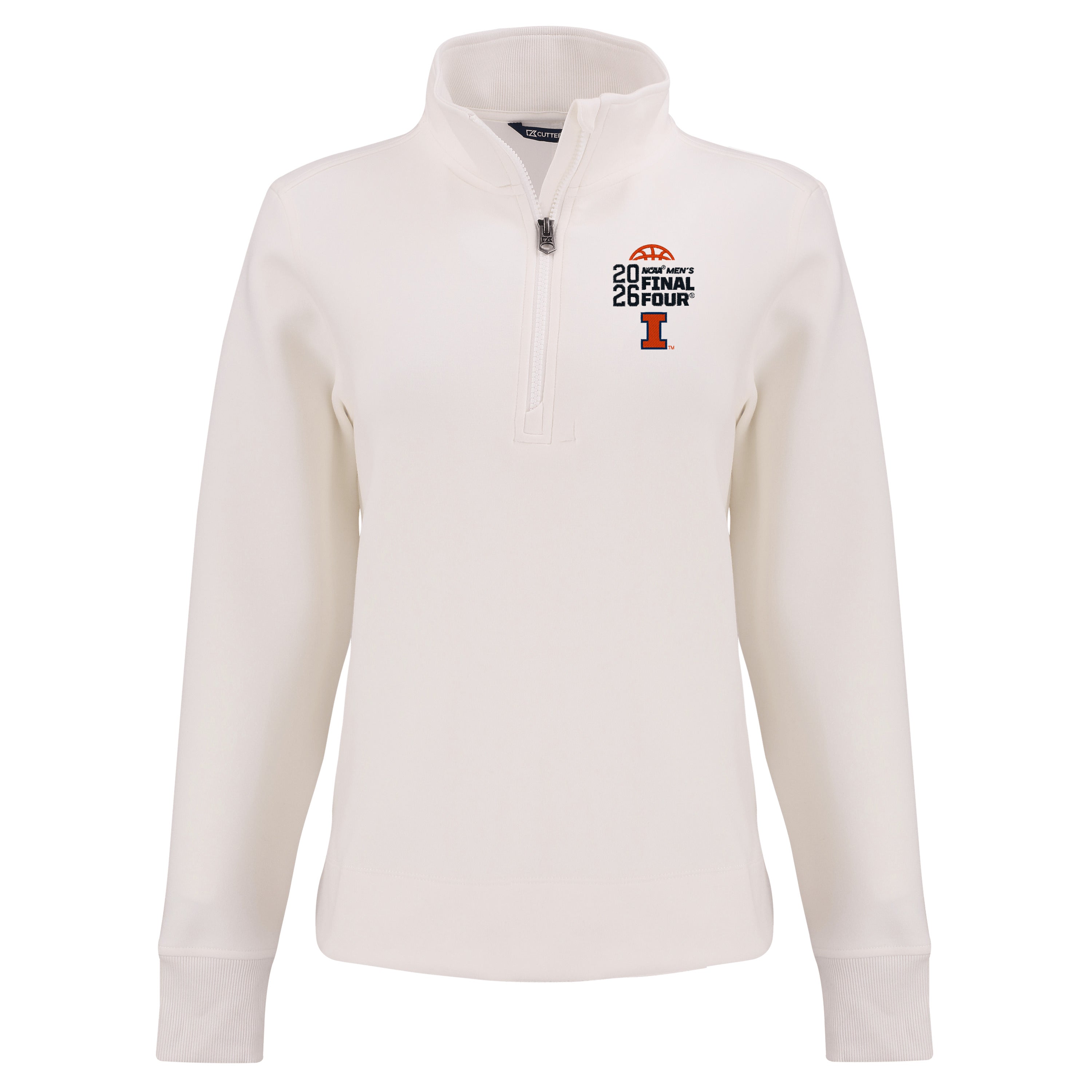 Illinois Fighting Illini Basketball Final Four Ladies Roam Versatility Quarter-Zip Jacket