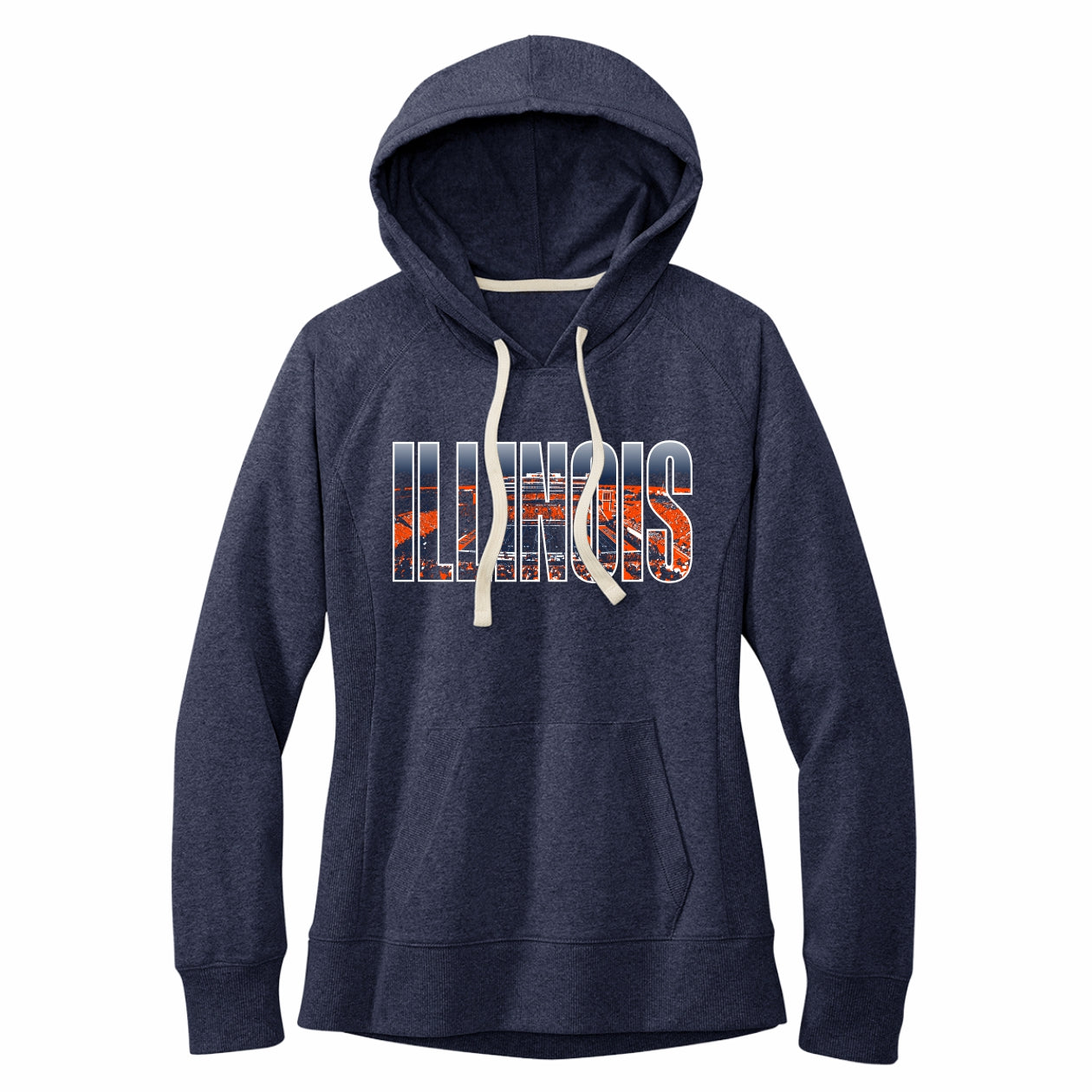 Illinois Fighting Illini Women's Memorial Letters Hood