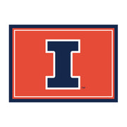 University of Illinois 8x11 Spirit Rug