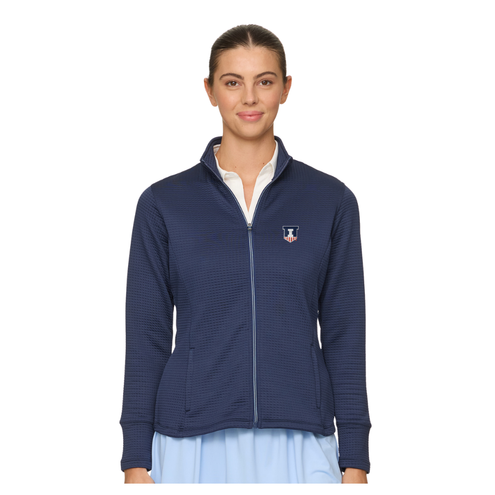 Illinois Flag & Anthem Legacy Waffle Full-Zip