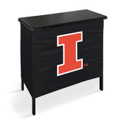 Illinois Fighting Illini Block I Portable Bar