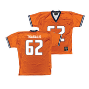 Illinois Fighting Illini NIL Football Jersey Sam Tsagalis #62