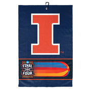 Illinois Fighting Illini Final Four Golf Towel