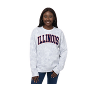 Illinois Fighting Illini Women's Camo Crew