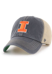 ILLINOIS FIGHTING ILLINI TRAWLER CLEAN UP ADJUSTABLE HAT - '47 Brand