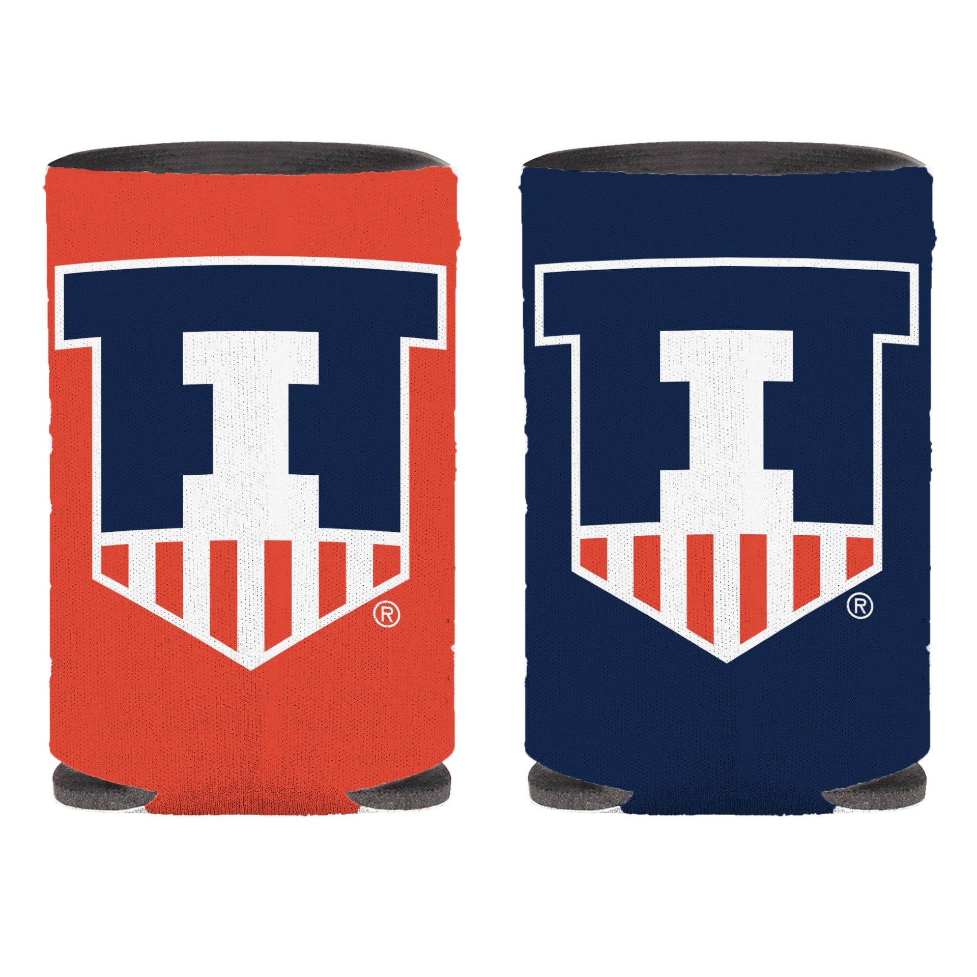 Illinois Koozie Two-Sided Shield