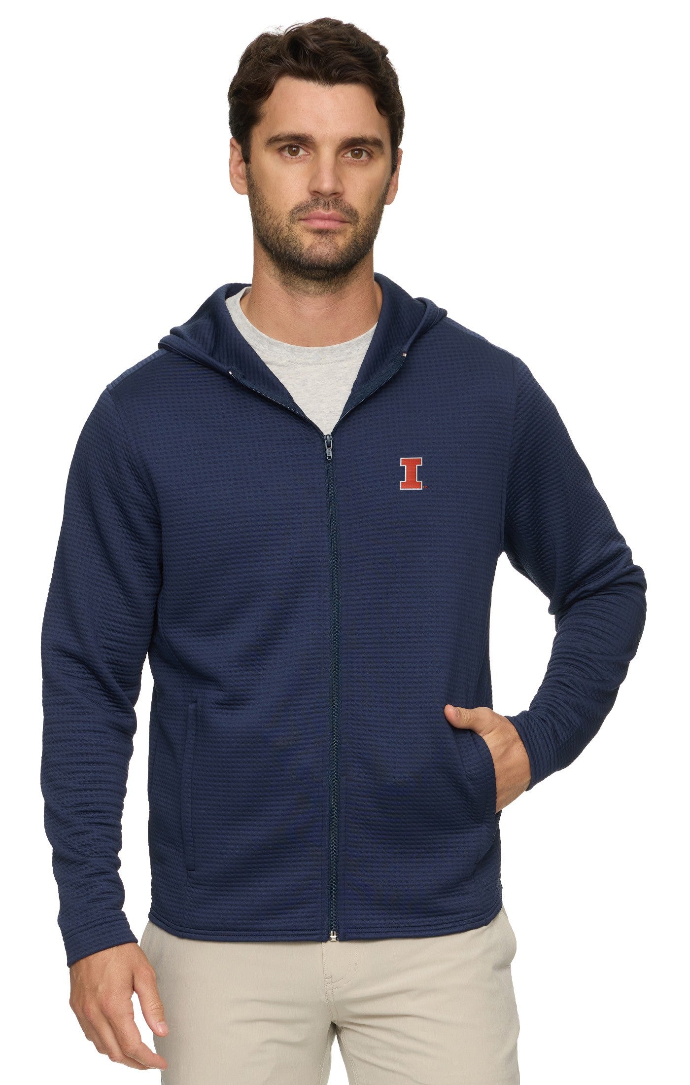 Illinois Fighting Illini Waffle Hood