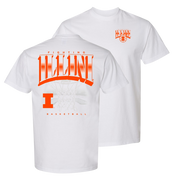 Illinois Fighting Illini Tonal Basketball Court Short Sleeve Tee