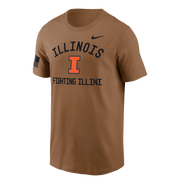 Illinois Fighting Illini Men's Nike Military Short Sleeve Tee