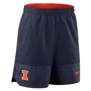 Illinois Shorts Navy Nike Woven Elastic