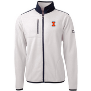 Illinois Fighting Illini Men's Big and Tall Cascade Full-Zip