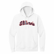 Illinois Fighting Illini Vintage Script Soft Hooded Sweatshirt