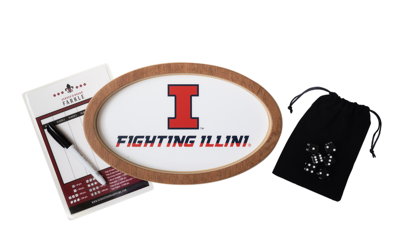 Illinois Fighting Illini Farkle Game