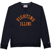 Illinois Sweatshirt Men's Navy Basic Arch