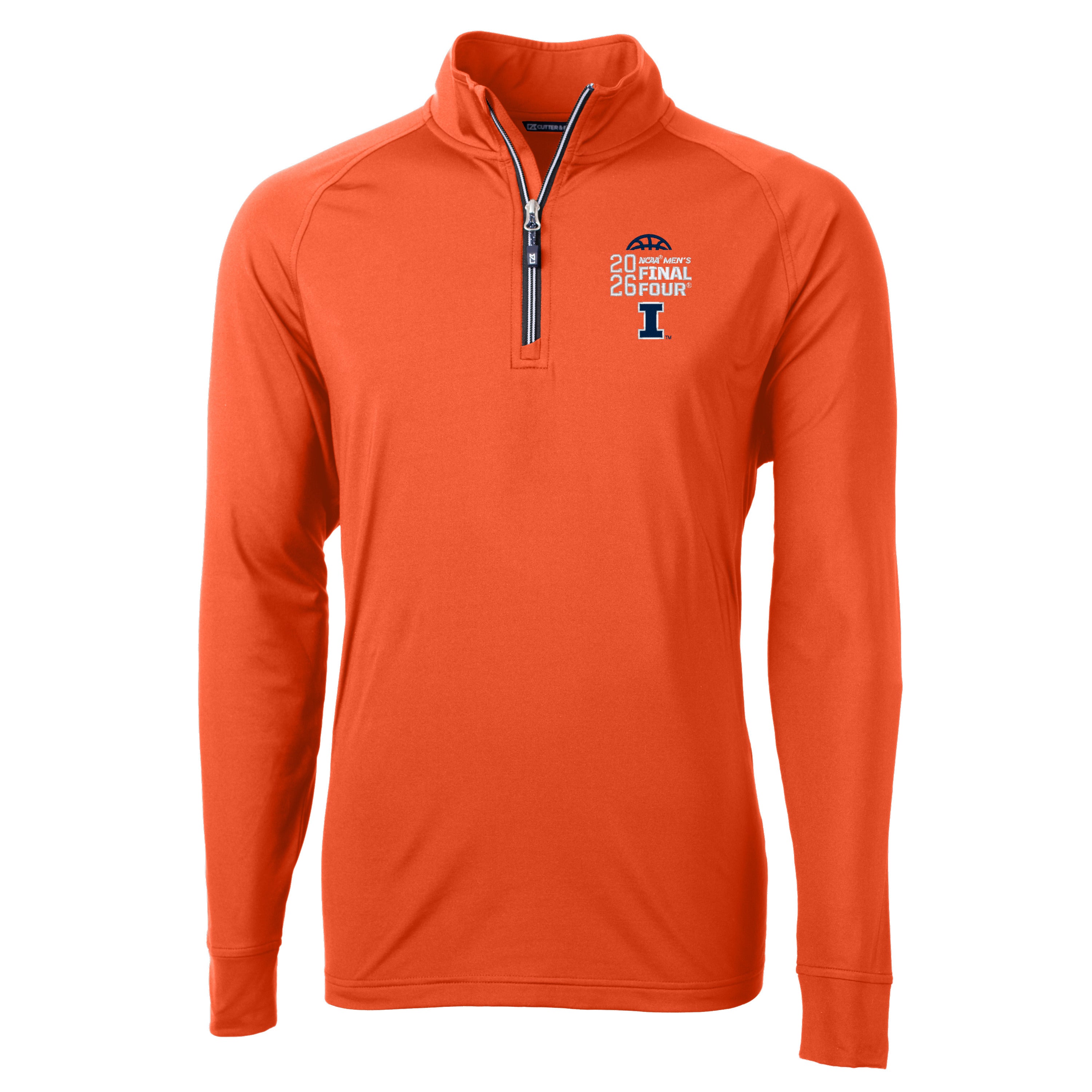 Illinois Fighting Illini Men's Basketball Final Four Adapt Versatility Quarter-Zip