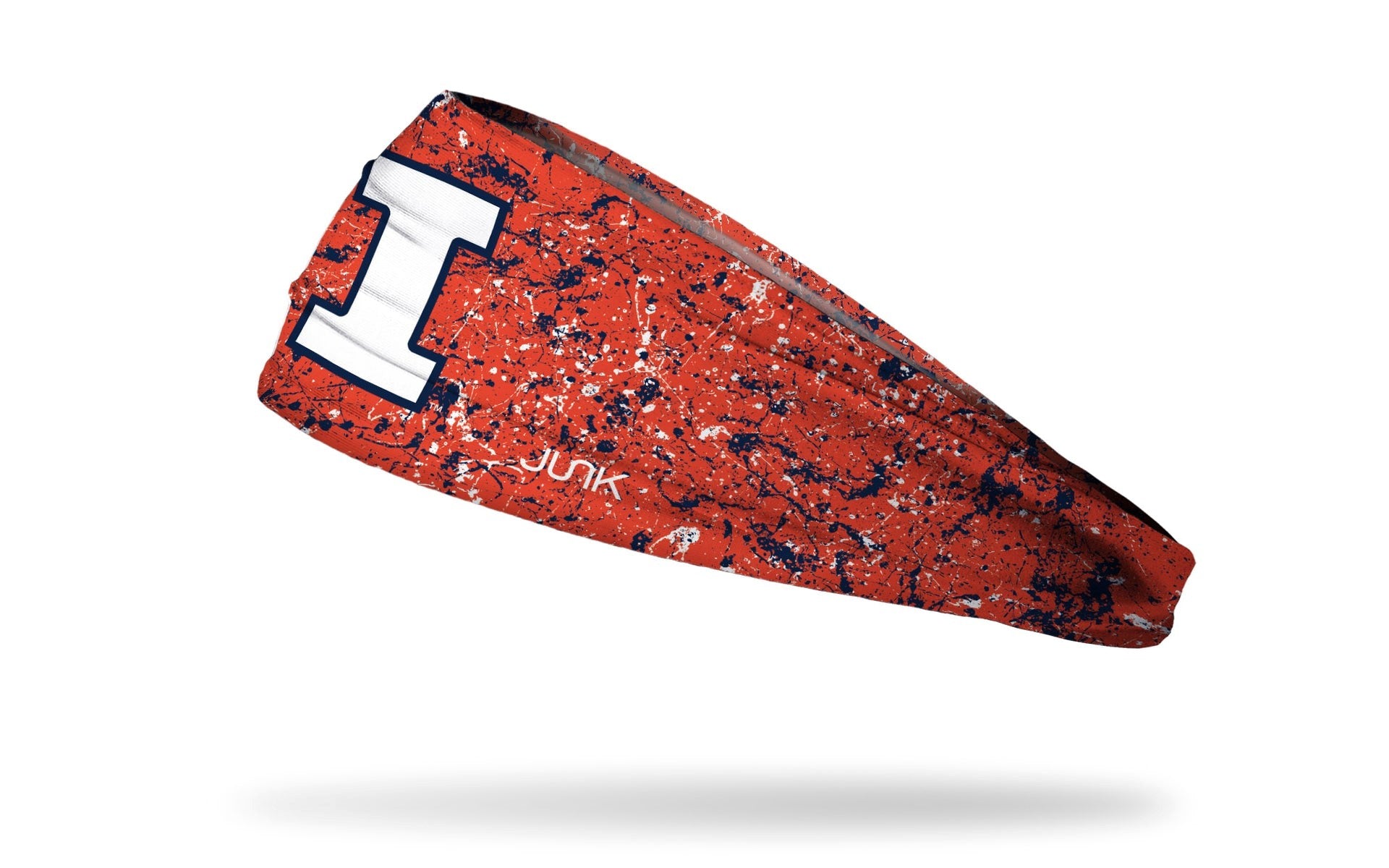 Illinois Fighting Illini Splatter Headband