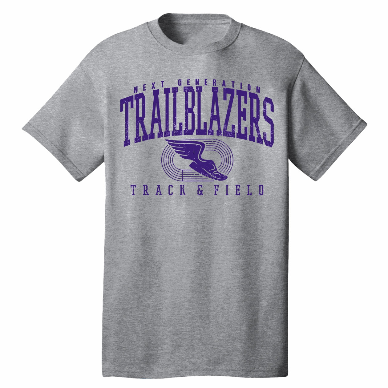 NGS Track and Field Trailblazers Heather Tee