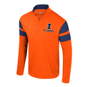 Illinois Fighting Illini Men's Berzatto Quarter-Zip Windshirt