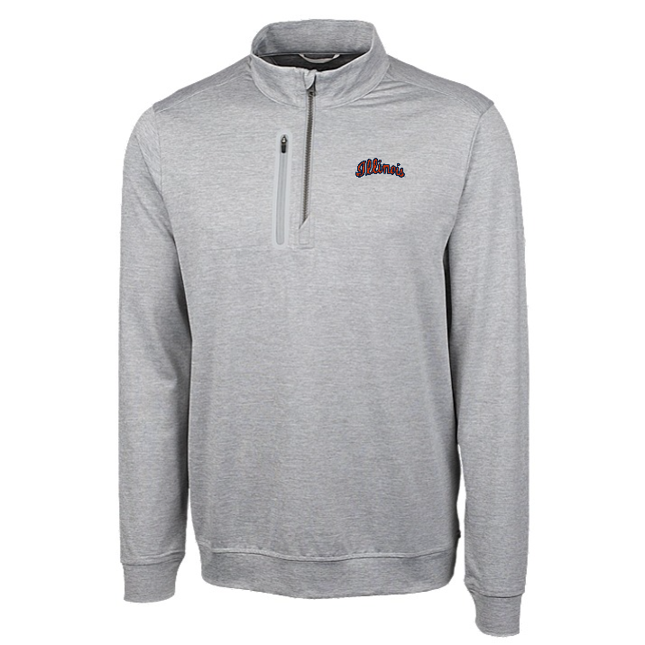 Illinois Fighting Illini Men's Stealth Quarter-Zip