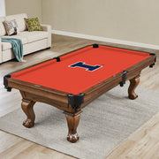 University of Illinois 8' Pool Table Cloth