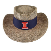 Illinois Fighting Illini Tournament Straw Hat