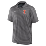 Illinois Polo Men's Nike Grey Stripe Block I